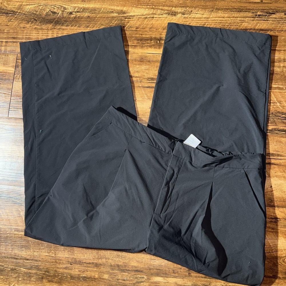 Figs Pro Black Wide Leg Uniform Pants Women's XX Large